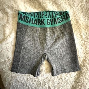 Gray Gymshark Logo Athletic Shorts